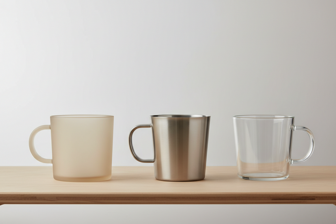 Rostfritt stål, plast eller glas – vad är bäst att dricka ur?